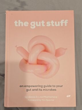The Gut Stuff - Pink Hardcover Book